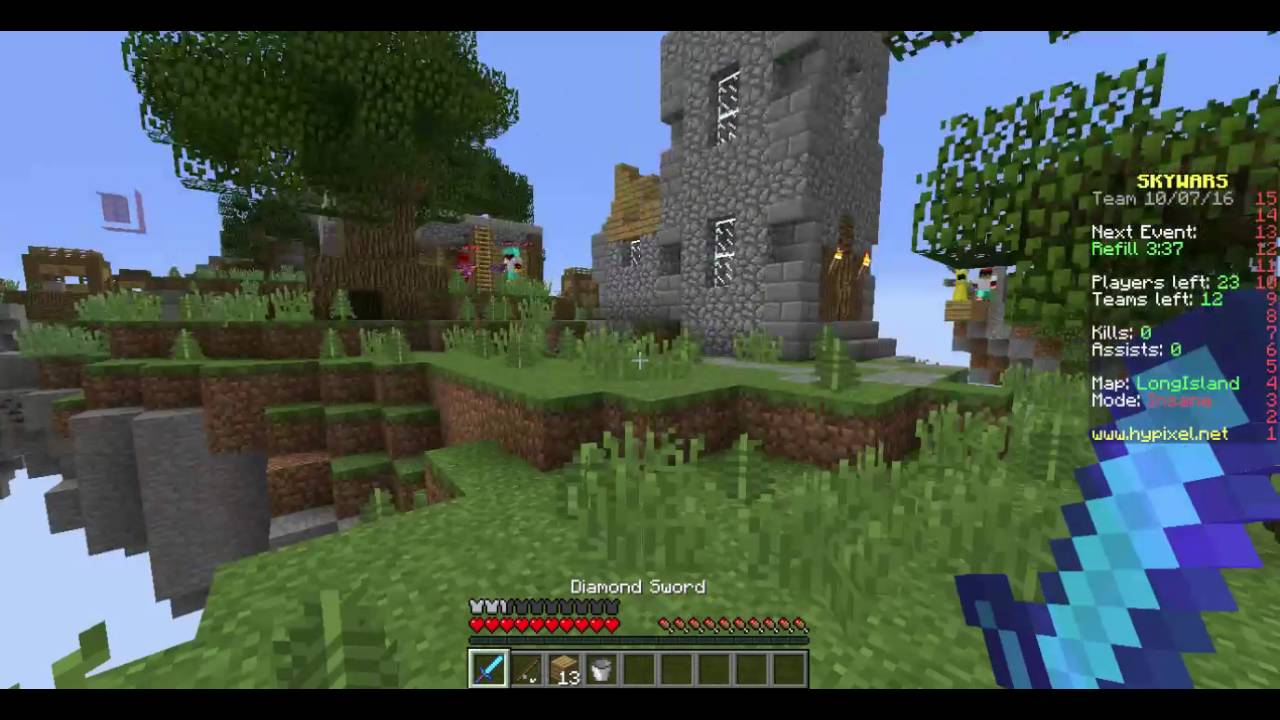 Minecraft Skywars Fun!!