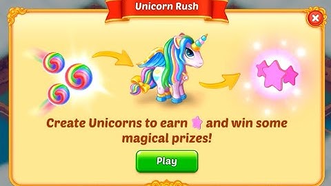 EverMerge Unicorn Rush Event Part 1 - First 15 Mins Gameplay