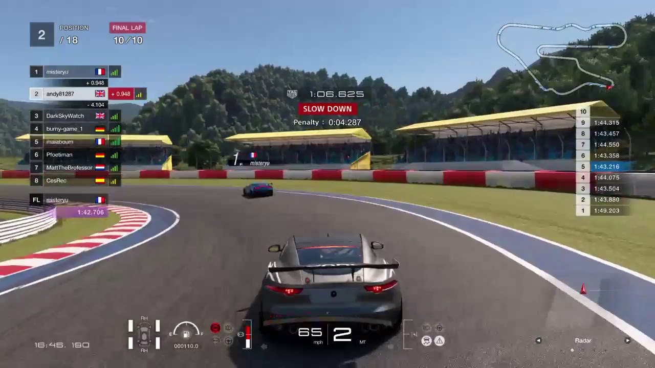 GT Sport FIA manufacturer cup - Kyoto