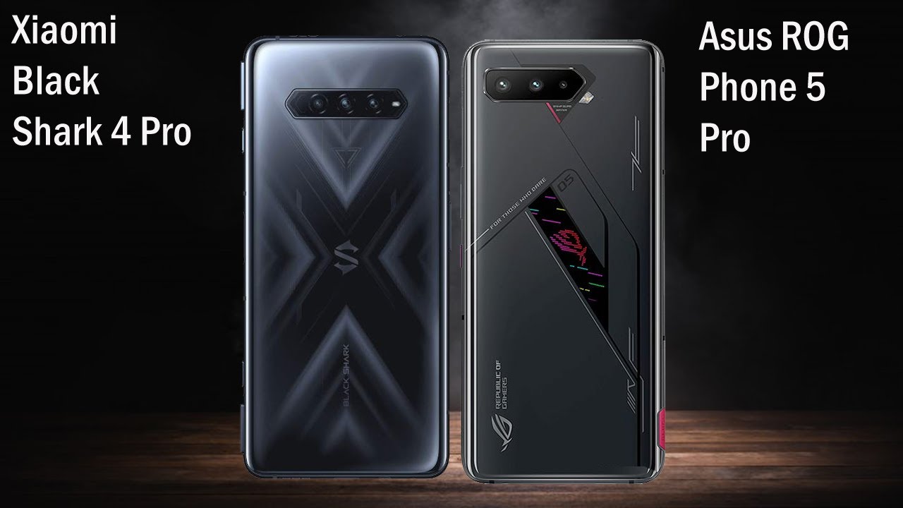 Asus ROG Phone 5 Pro VS Xiaomi Black Shark 4 Pro  | Full Comparison | Latest Smart Phone