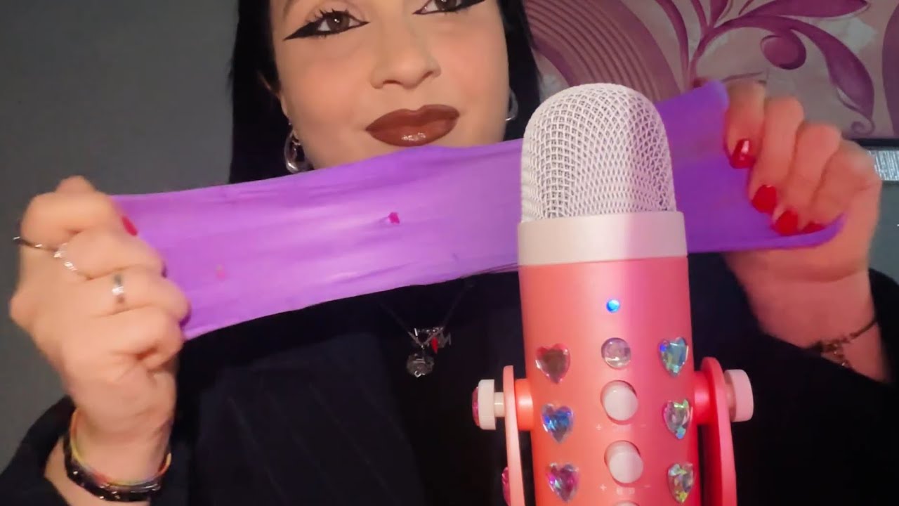 SLIME E MOUTH SOUNDS #ASMR