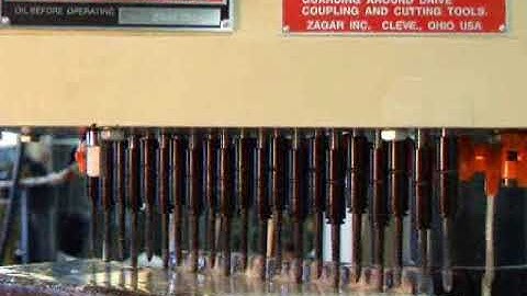 Twenty One Spindle Tapping Machine