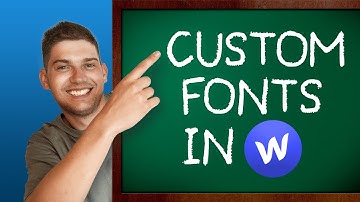 How to Upload Custom Fonts to Webflow