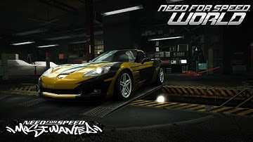 Need For Speed World Cross Corvette Z06 (NFS Most Wanted Intro)