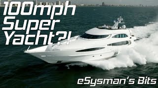 You Won't Believe How Fast this SuperYacht Is!