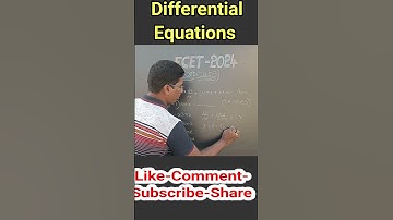 Differential Equations Shortcuts for ECET 2024 || Trick#5 #2024 #2024shorts #viral #ecet2024 #tsecet