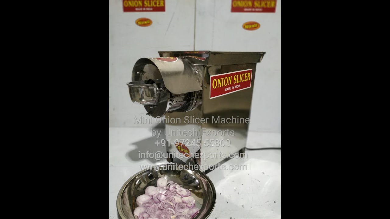 NIRALI Vegetables Cutting Machine, Model-OC150 (Chili/Onion Cutter)  (+91-909 505 909 1) 