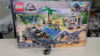 Lego Juric World Baryonyx Face-Off The Treasure Hunt Review 75935