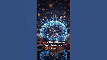 Top 10 Foods That Sharpen Your Memory Fast! ⚡🧠 #memoryboost #shorts