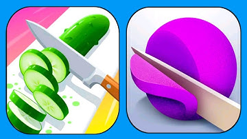 ✅️ Perfect Slices 🆚️ ASMR Slicing - All Levels Game Mobile Walkthrough Video Gameplay ios,Android