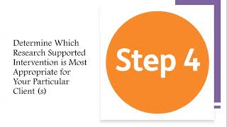Chapter 2, Part II: Evidence-Based Practice