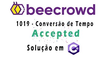 Beecrowd 1019 solução em C#(CSHARP)