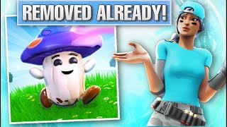 HEALING MUSHROOM ADDED AND THEN REMOVED! (Accident!?)
