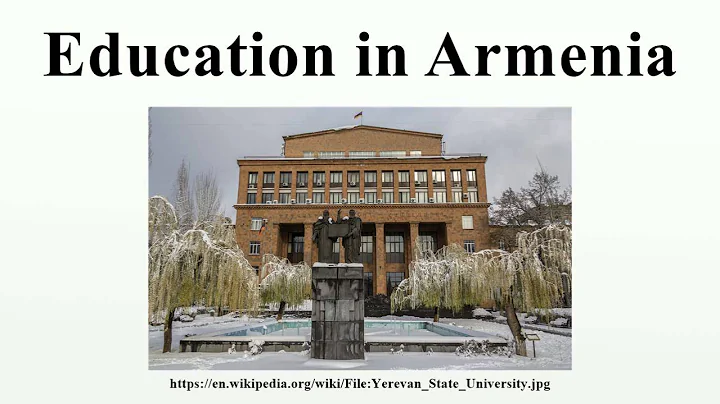 Education in Armenia