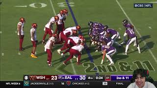 DEMON TIME LAMAR Washington Commanders vs. Baltimore Ravens Game Highlights | NFL 2024 Season Week 6