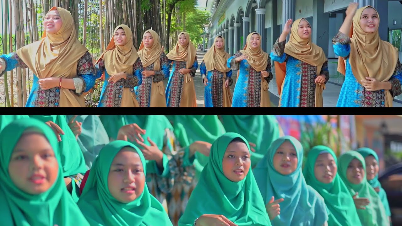 al-ASMA al-HUSNA KREATIF METODE HANIFIDA - SANTRI PUTRI HANIFIDA