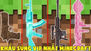 Minecraft, Nhưng Noob Sở Hữu Súng Vip Nhất! T Gaming Có Súng Làm Bằng Kim Cương ??