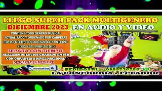 PROMO PACK DICIEMBRE AUDIO REMIX MULTIGENERO