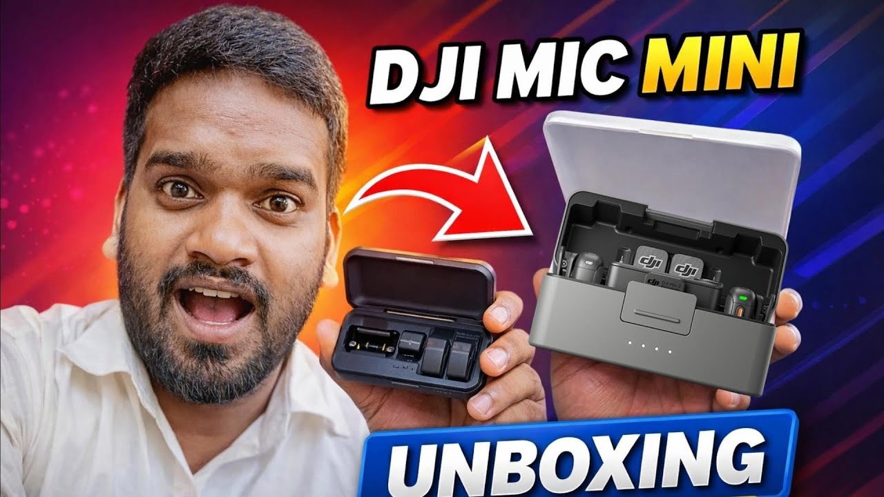 DJI Mic Mini Unboxing 🔥 | Paise Vasool ya Nahi? | Best Mic for YouTubers 2026 