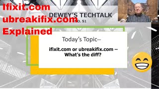 Ifixit.com and ubreakifix.com  ...  Explained by Dewey Kloos