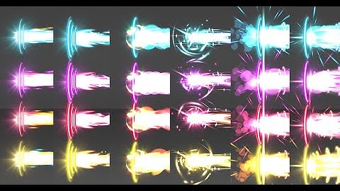 Beam Effect VFX - 2D Effect Unity