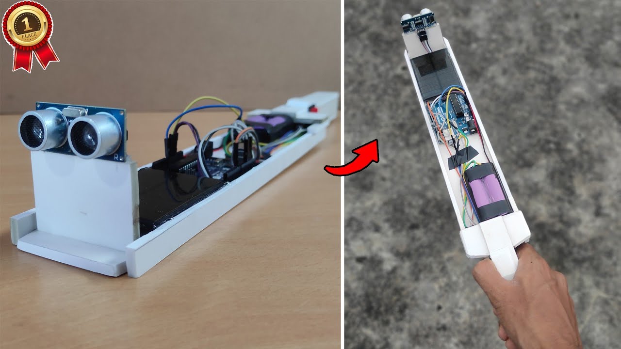 Smart Blind stick - Amazing Best winning science Project in science ...