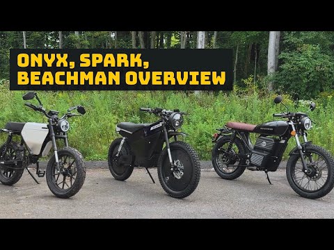 Comparing Beachman, Onyx, and Spark Javelin. The Best Sub $6,000 Legal Electric Motorbikes.