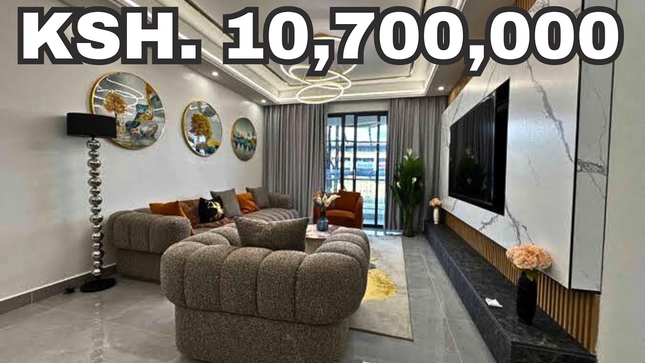 ВНУТРИ ПРОСТОРНОЙ 3-КОМНАТНОЙ КВАРТИРЫ В НАЙРОБИ ЗА 10 700 000 КШ