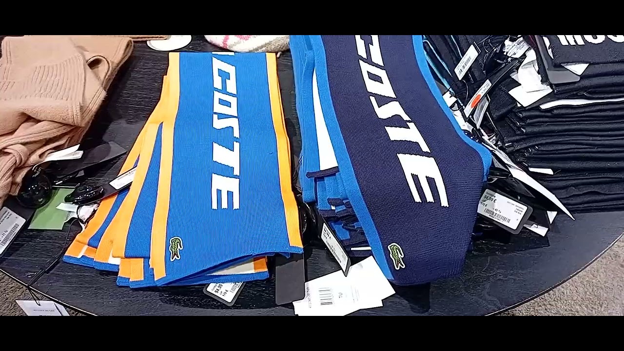 High end sneakers shopping in europe 🇪🇺 Lacoste, Moschino and more 