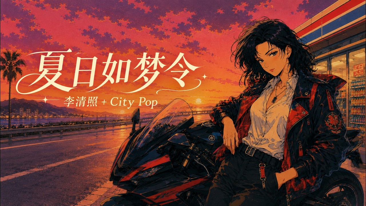 夏日如梦令Li Qingzhao x City Pop - Summer Haze Daydream - YouTube