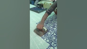 Fabric block printing, Karachi, Pakistan  #THEBLOCKPRINTSTUDIO