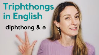 Triphthongs in English | diphthong & /ə/ combination in one syllable | English Pronunciation