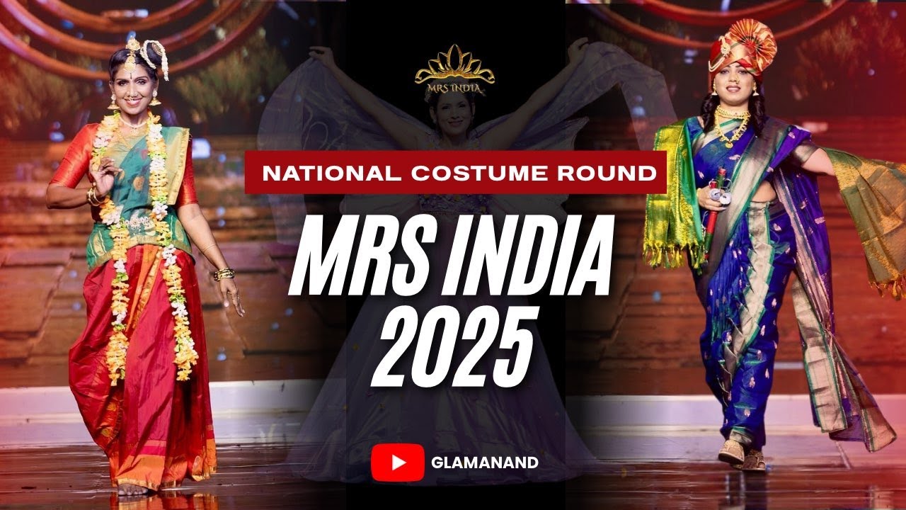 Миссис Индия 2025 | Турнир национальных костюмов