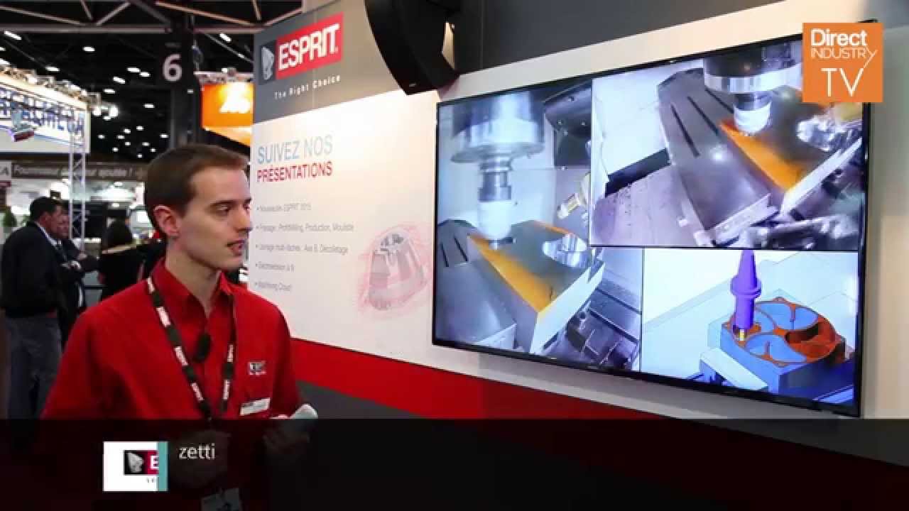 Industrie Lyon 2015 Interview with DP Technology/Esprit YouTube