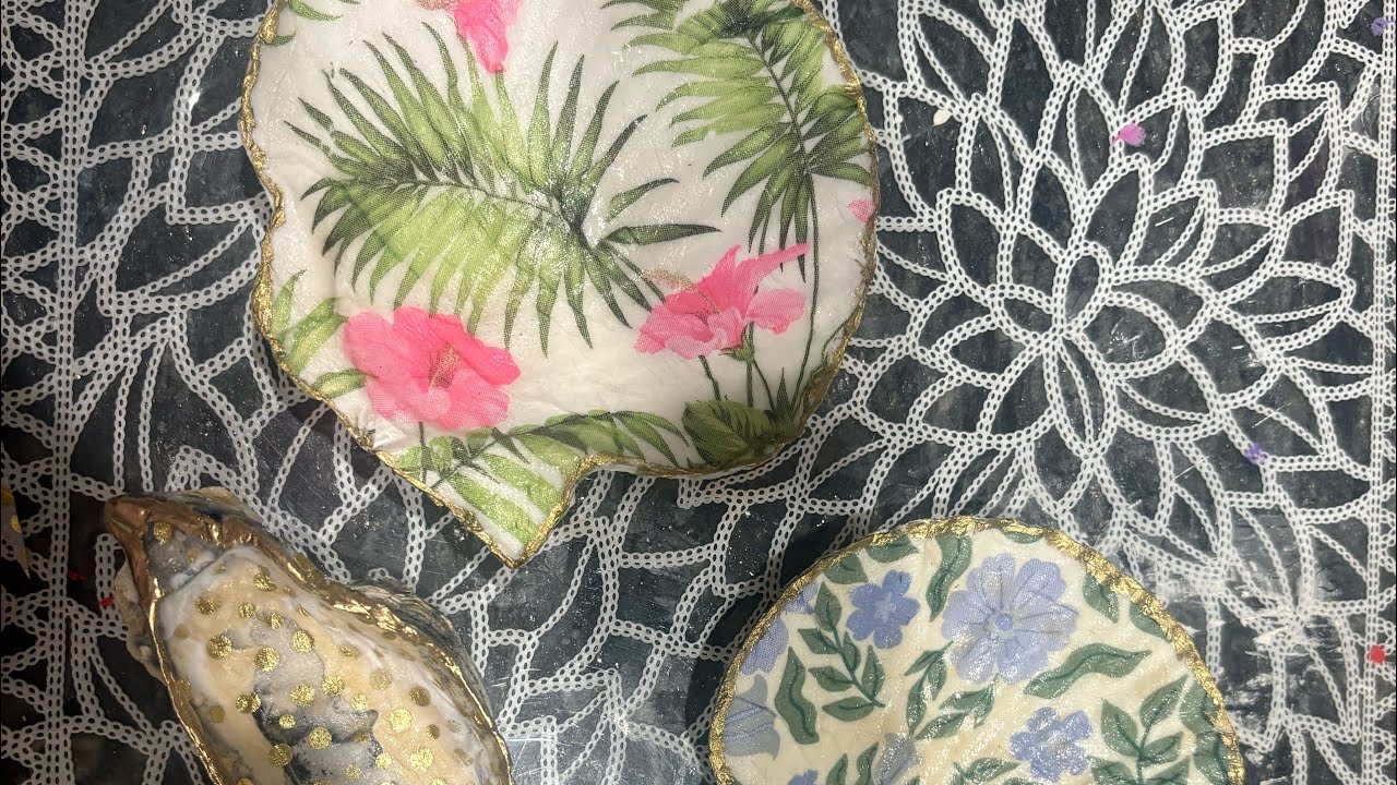 DIY Sea Shell Jewelry Dish!