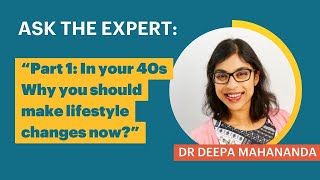 DEFEAT DIABETES | Part 1: In your 40s Why you should make lifestyle changes now w/ Dr Mahananda by Defeat Diabetes AU 31 views 6 months ago 33 seconds