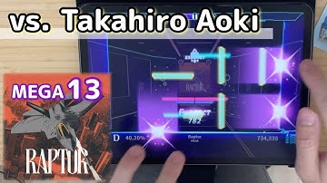 【多点押し混フレ】Raptor(MEGA 13) All PERFECT OMEGA Rank【DynamixUV】