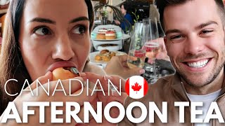 Brits Try Canadian Afternoon Tea at the ShangriLa Hotel | TORONTO Series