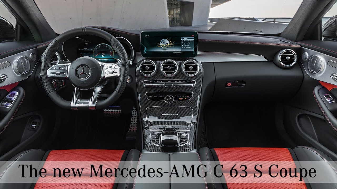 The New Mercedes Amg C 63 S Coupe Interior Youtube