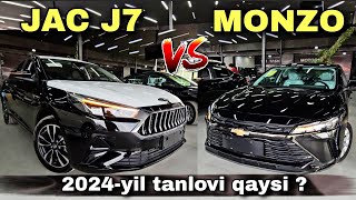 JAC J7 VA MONZO CHESTNI BORINI AYTDIK QOGANI O'ZINGIIZGA HAVOLA KRASH TEST краш тест монзо Жак ж7