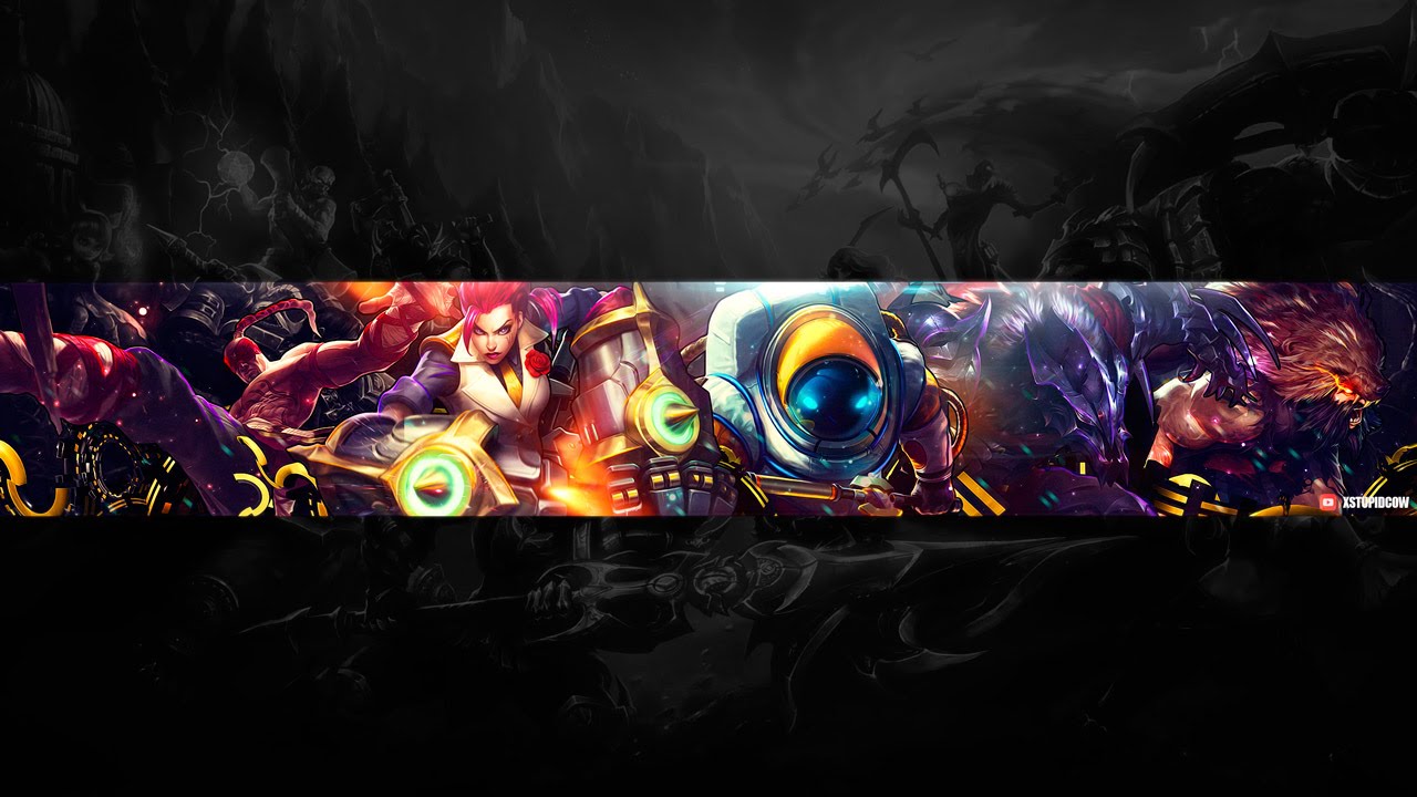 Speed Art Free Youtube Channel Art Banner 10 League 