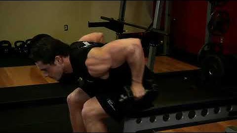 Seated Bent Over Two Arm Dumbbell Triceps Extension  Exercise Videos & Guides  Bodybuilding com