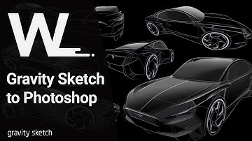 Gravity Sketch to Photoshop - Workflows