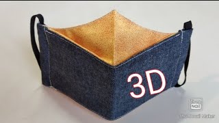 DIY| Máscara 3D Modelo Diferente