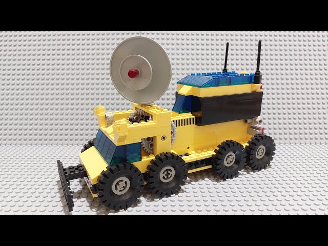 Lego 744 Radar Truck Tutorial 1980 (Reversed Speedbuild) - YouTube