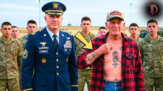 QUIET Elderly MAN Was MOCKED for His TATTOO — Until the FOUR-STAR GENERAL Rolled Up His SLEEVEsdfsdf