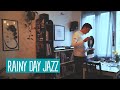 Rainy day jazz vinyl set