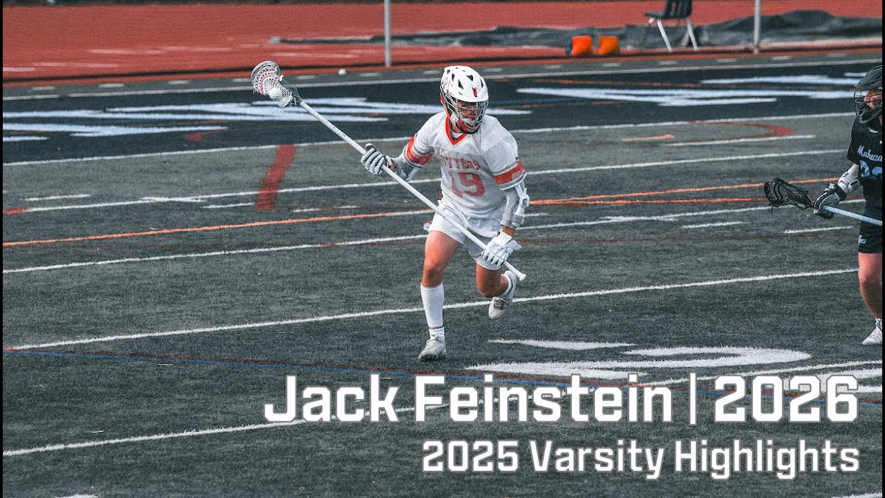 Jack Feinstein | 2026 | Defense | Junior | Varsity Highlights | Spring ...