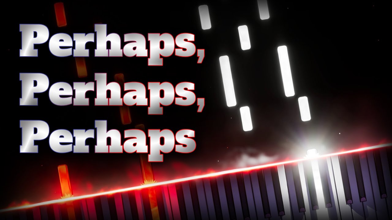 Perhaps, Perhaps, Perhaps - Doris Day | Jazz Piano