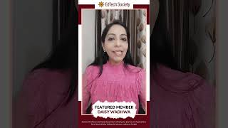From the Start: Daisy Wadhwa's EdTech Society Journey!